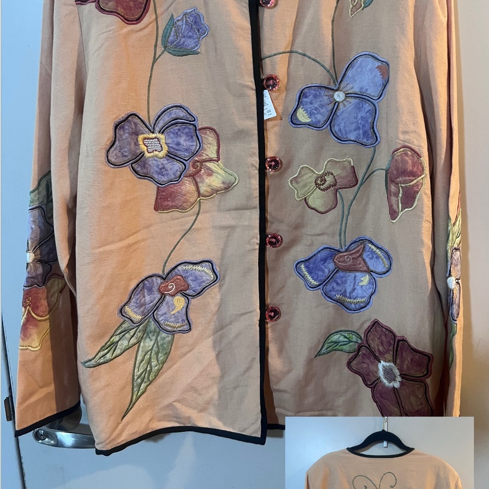 Beautiful Indigo Moon Blazer